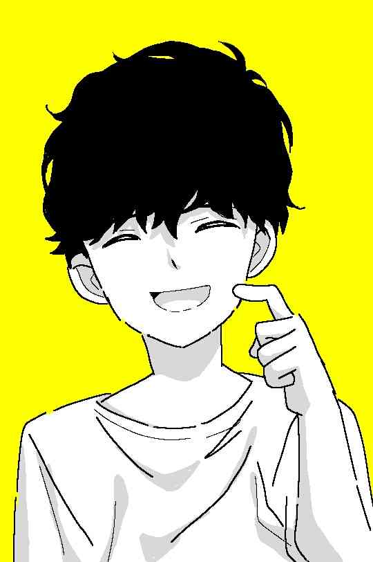 イケメンを描くトピ(絵トピ)