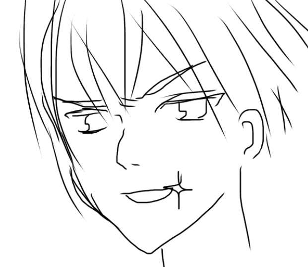 イケメンを描くトピ(絵トピ)