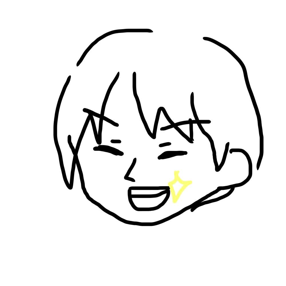 イケメンを描くトピ(絵トピ)