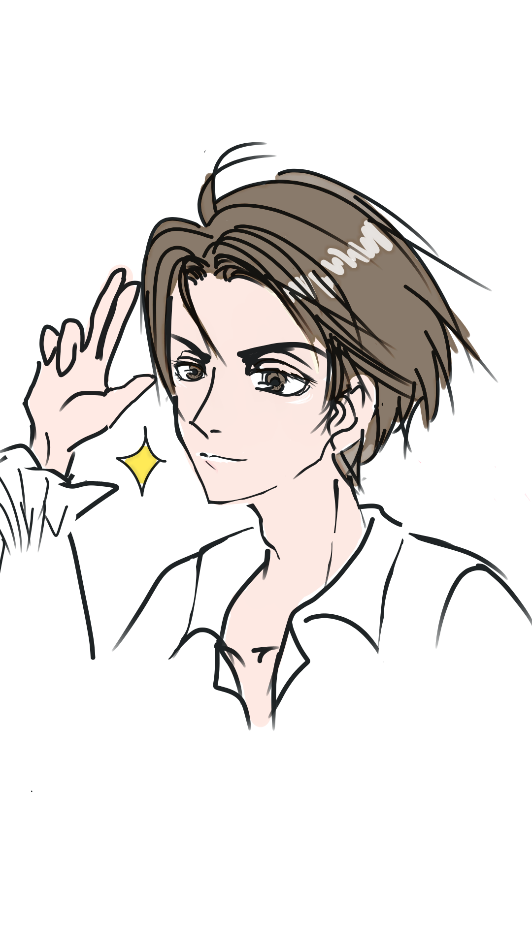 イケメンを描くトピ(絵トピ)