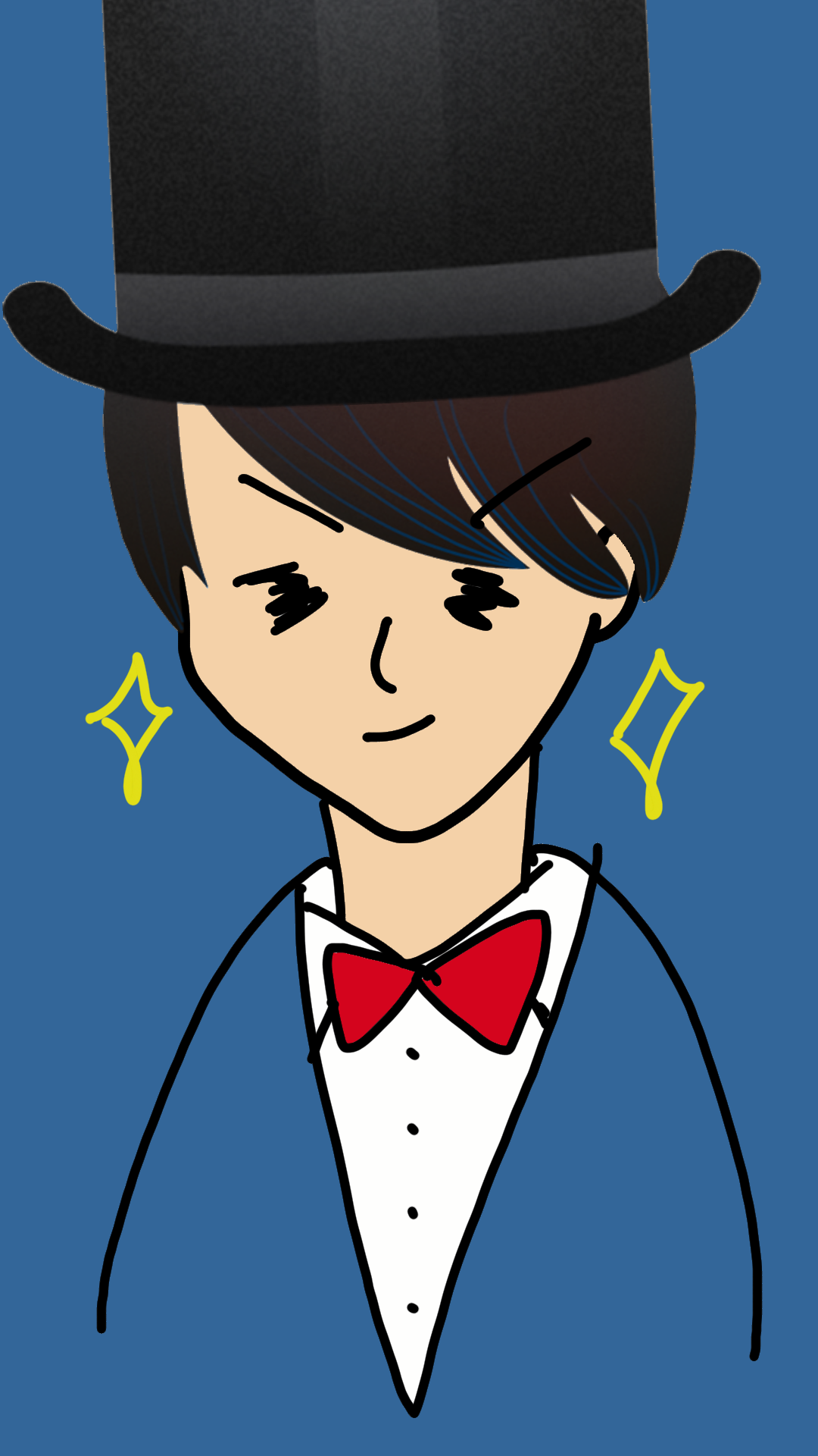 イケメンを描くトピ(絵トピ)