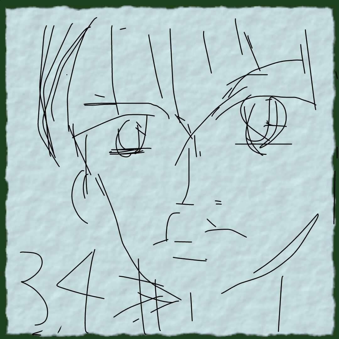 イケメンを描くトピ(絵トピ)