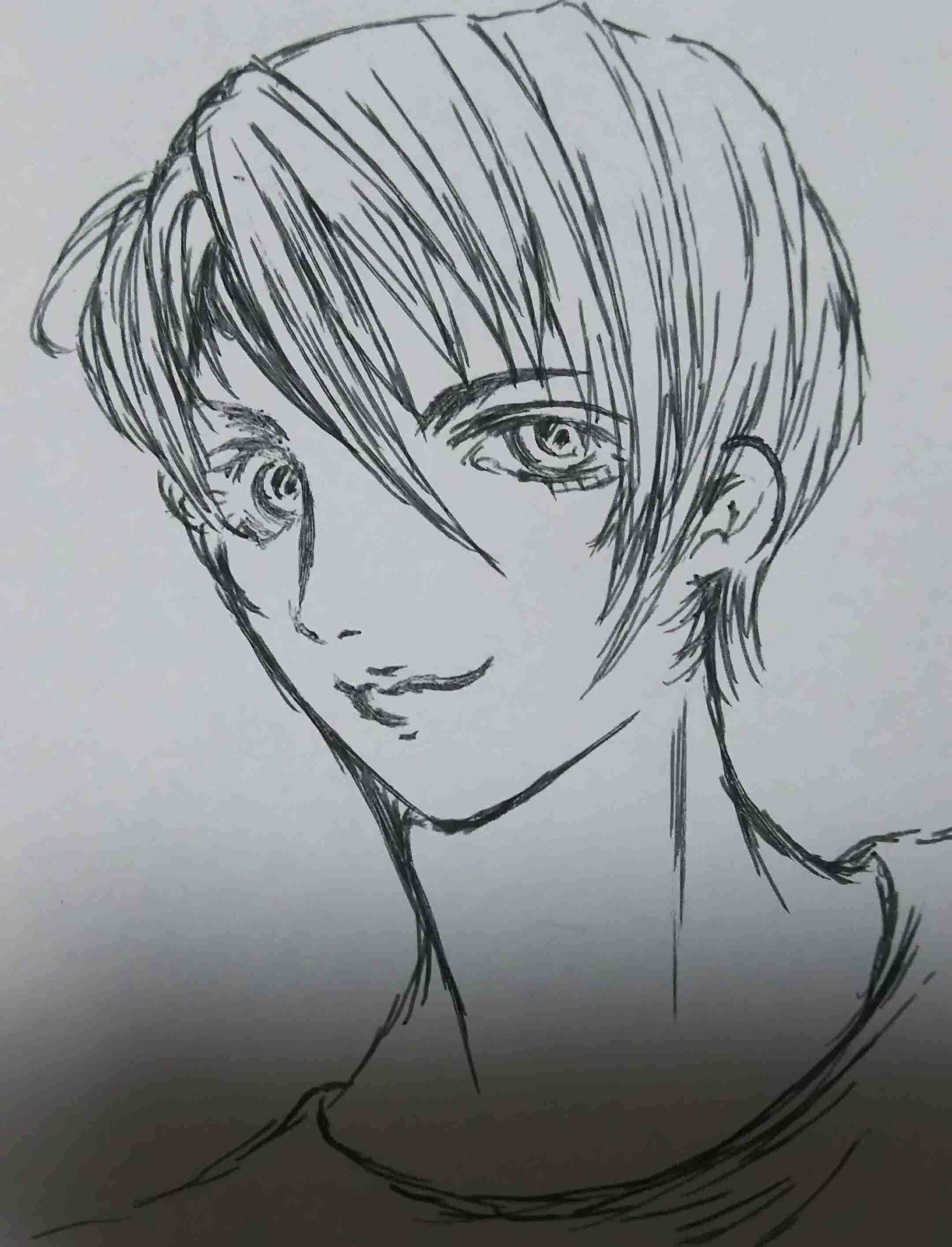 イケメンを描くトピ(絵トピ)