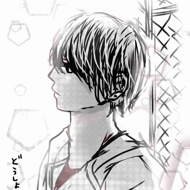 イケメンを描くトピ(絵トピ)