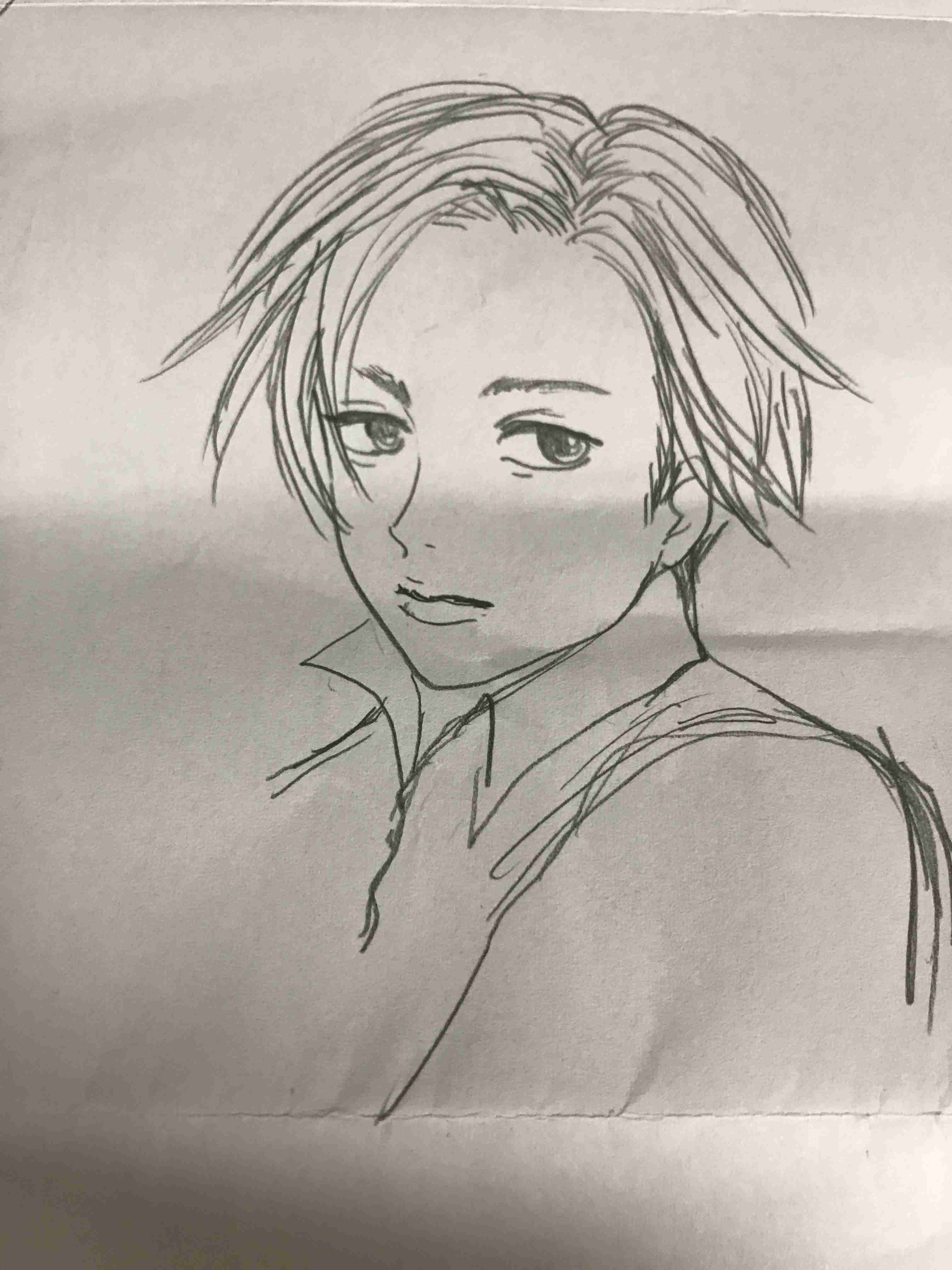 イケメンを描くトピ(絵トピ)