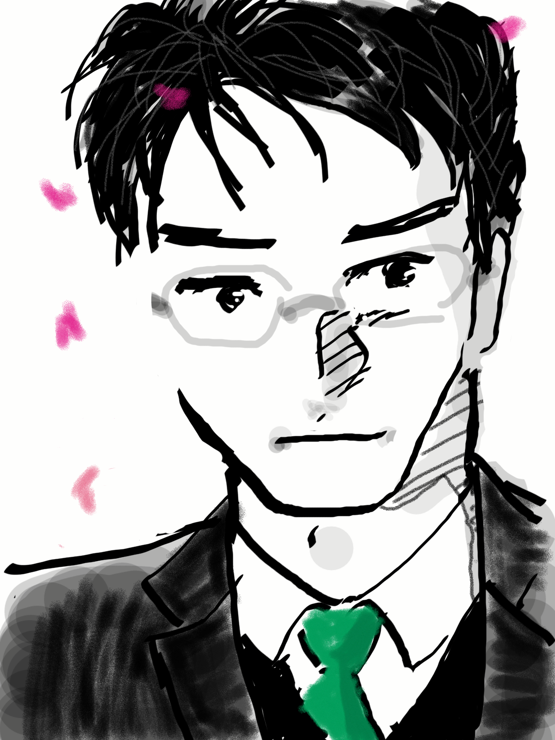 イケメンを描くトピ(絵トピ)