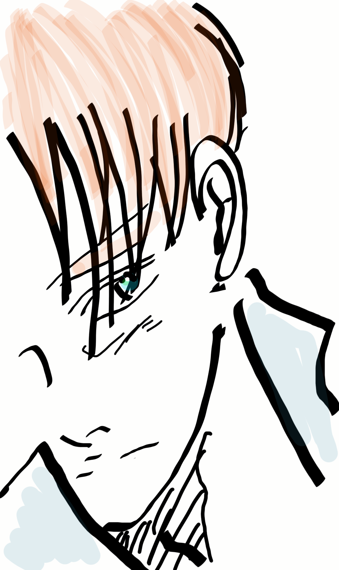 イケメンを描くトピ(絵トピ)
