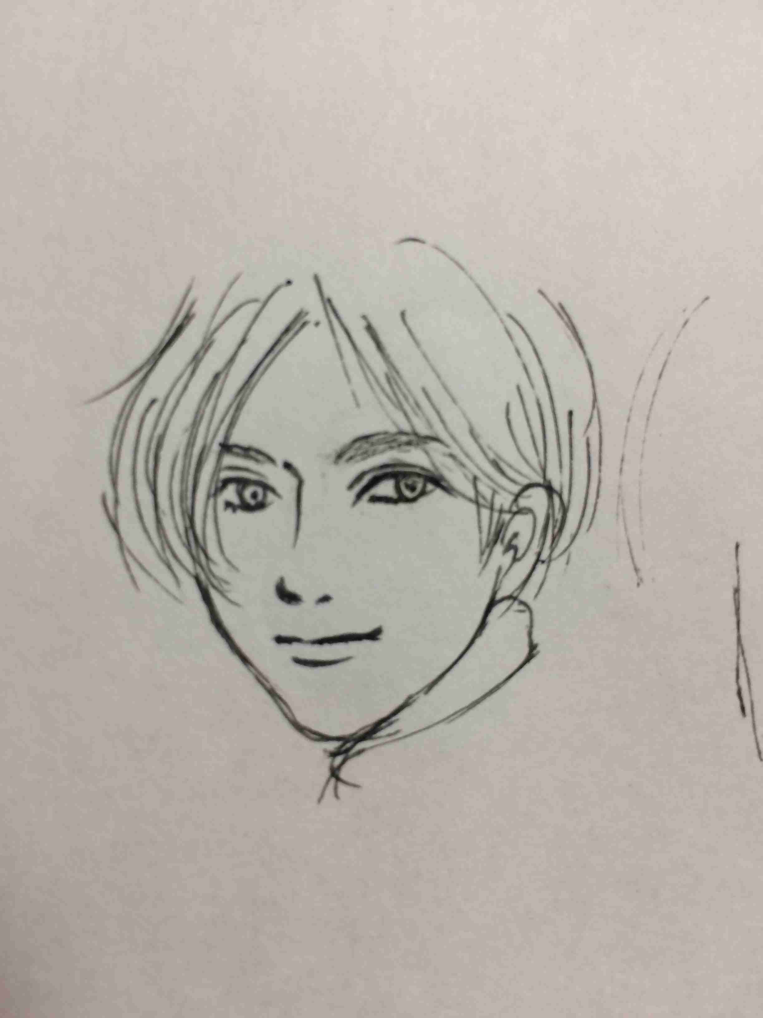 イケメンを描くトピ(絵トピ)