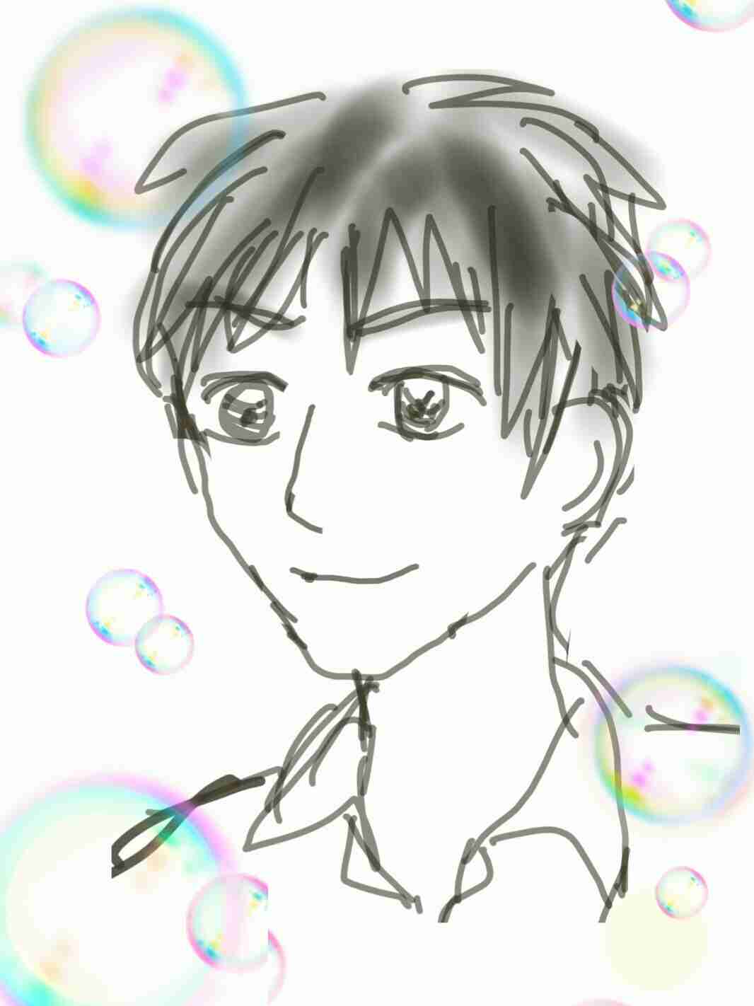 イケメンを描くトピ(絵トピ)