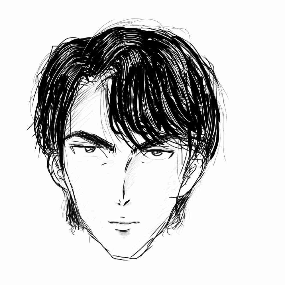 イケメンを描くトピ(絵トピ)