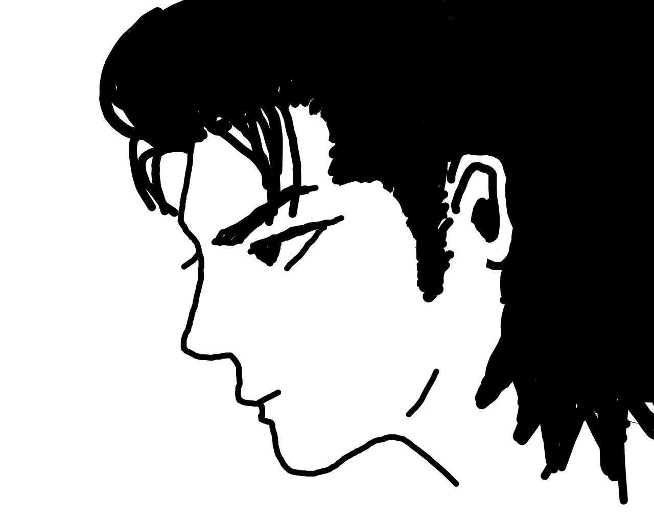 イケメンを描くトピ(絵トピ)
