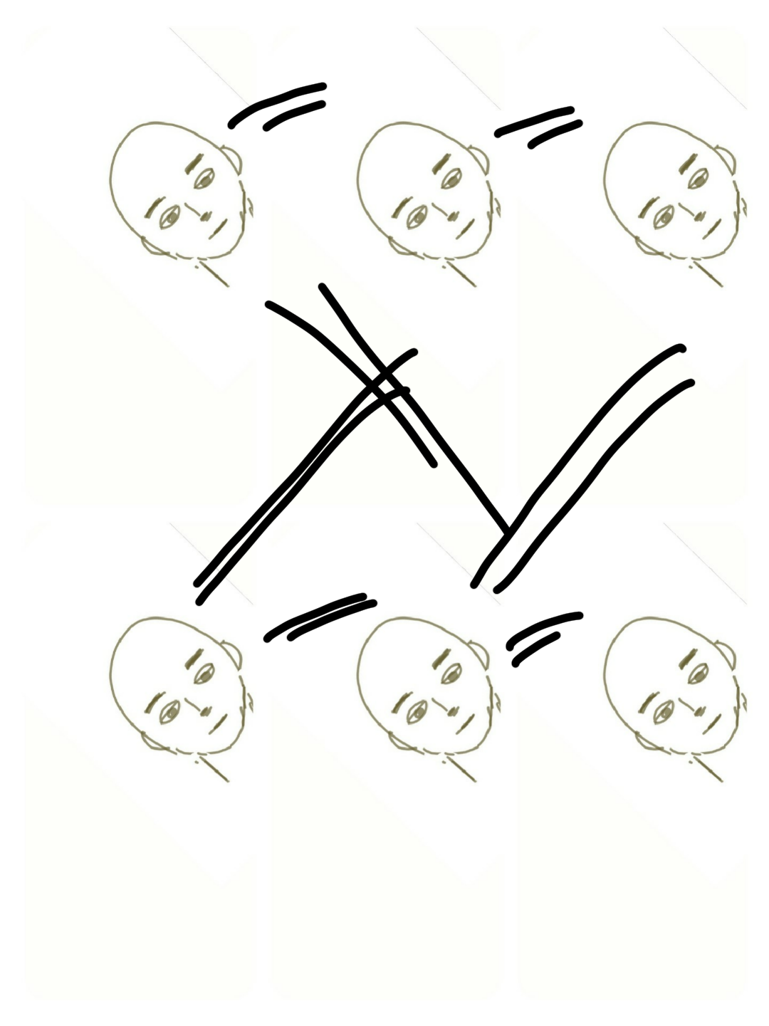 イケメンを描くトピ(絵トピ)