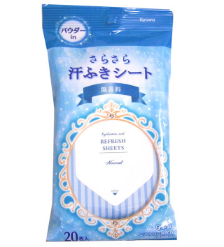 汗ふきシートのオススメ