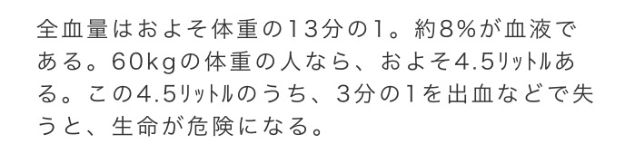 献血したことあるひと！