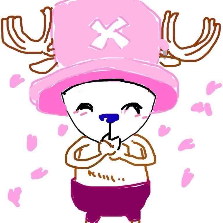 この顔の輪郭に描き足してください(お絵描き)