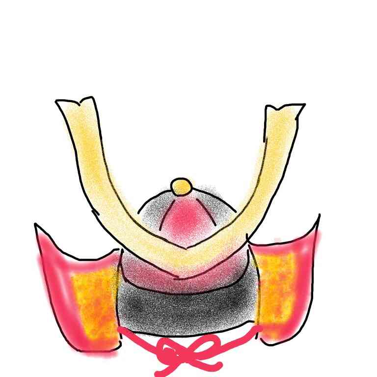この顔の輪郭に描き足してください(お絵描き)