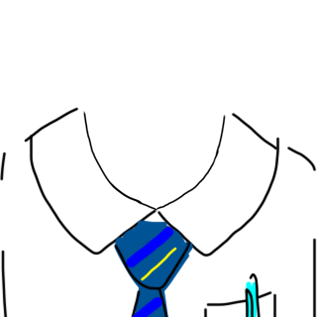 この顔の輪郭に描き足してください(お絵描き)