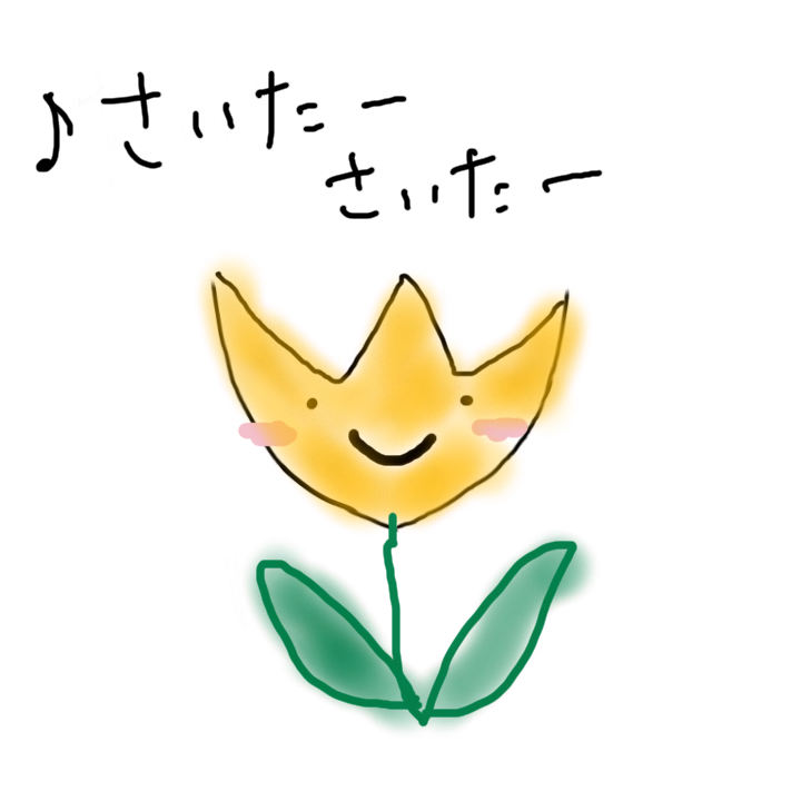 この顔の輪郭に描き足してください(お絵描き)