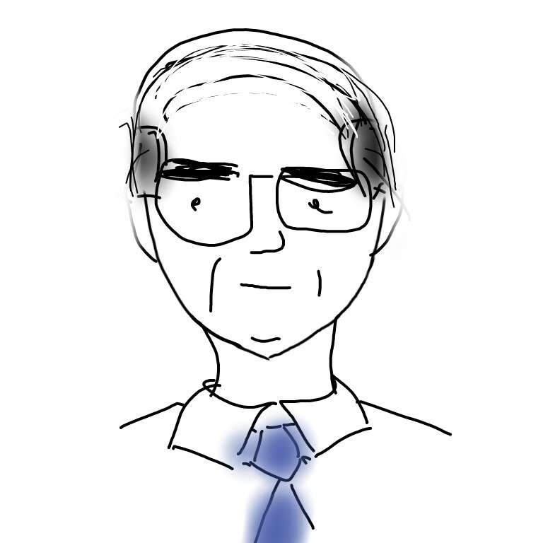 この顔の輪郭に描き足してください(お絵描き)