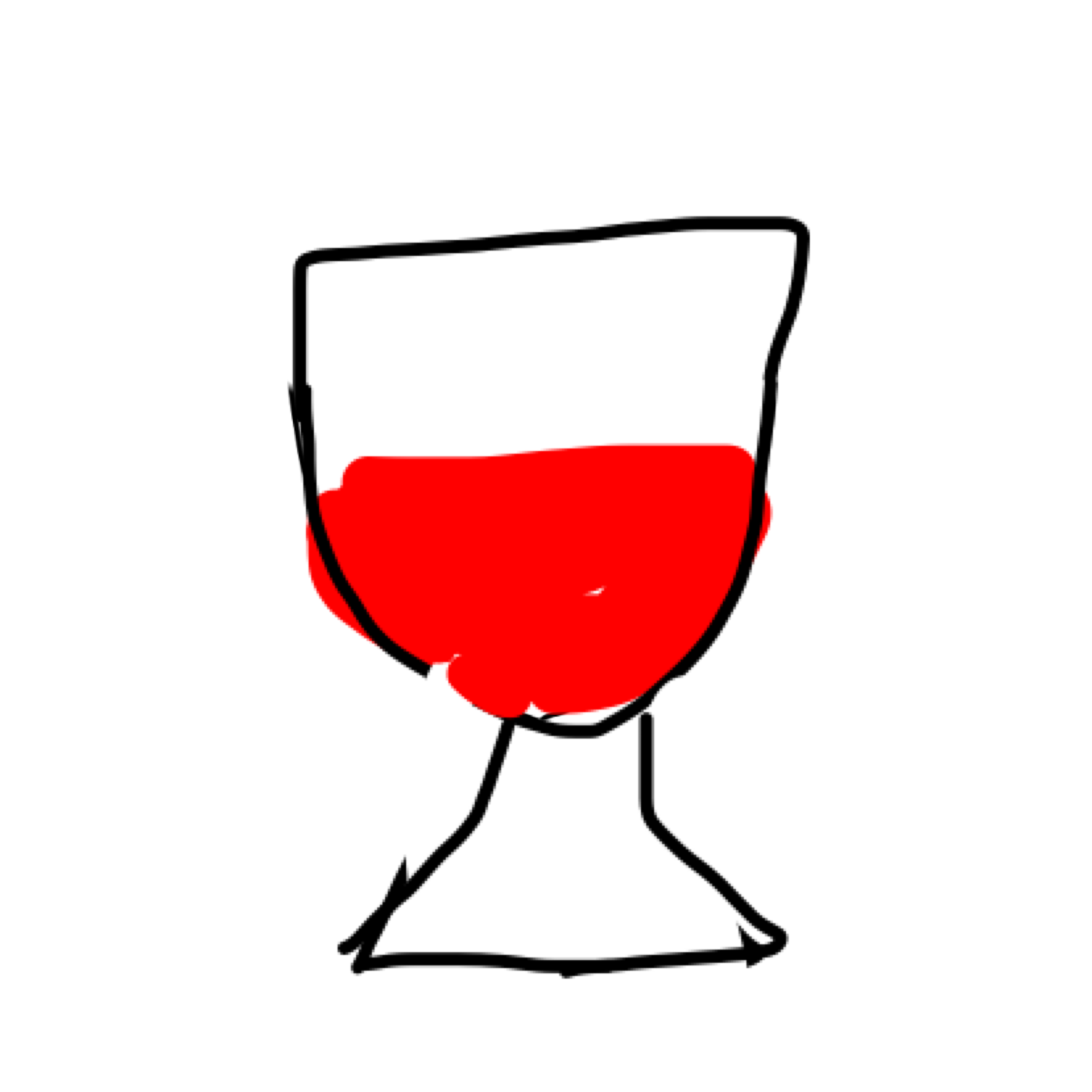 この顔の輪郭に描き足してください(お絵描き)