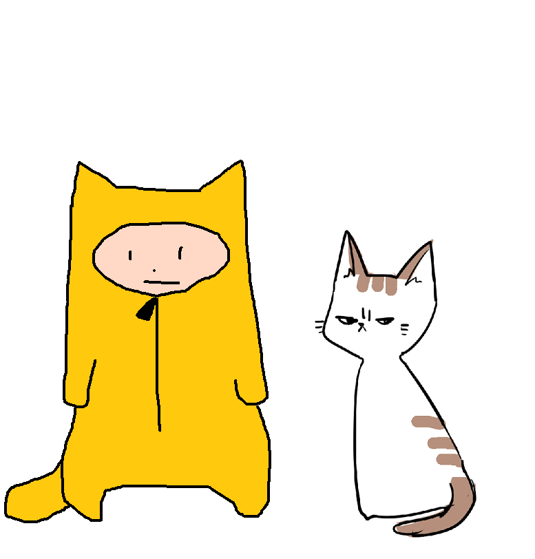 【お絵描き・コラ】仔猫を拾ったのですが懐いてくれません。助けてください【ネタトピ】
