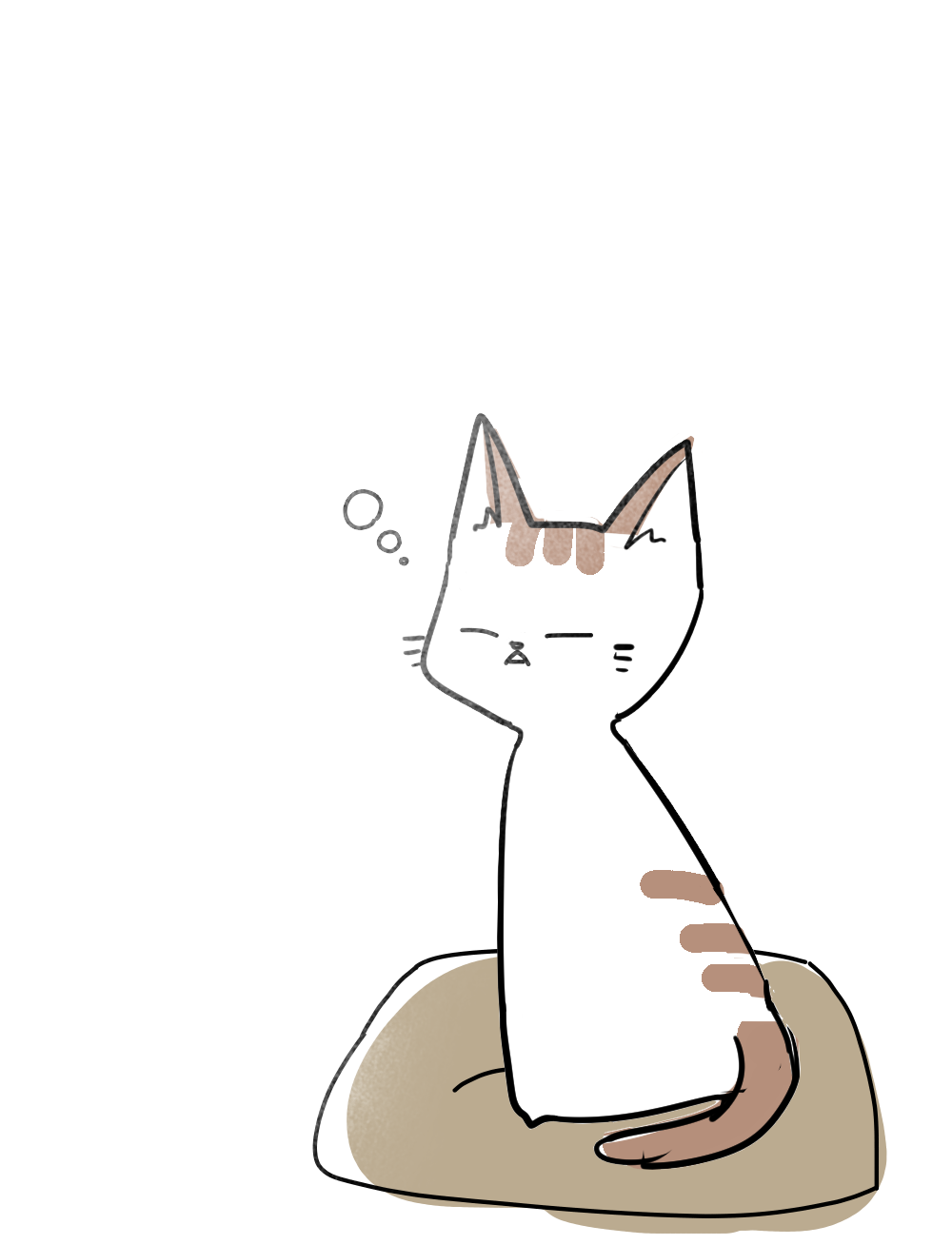 【お絵描き・コラ】仔猫を拾ったのですが懐いてくれません。助けてください【ネタトピ】