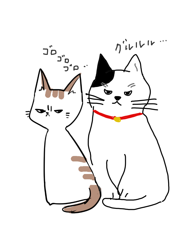 【お絵描き・コラ】仔猫を拾ったのですが懐いてくれません。助けてください【ネタトピ】