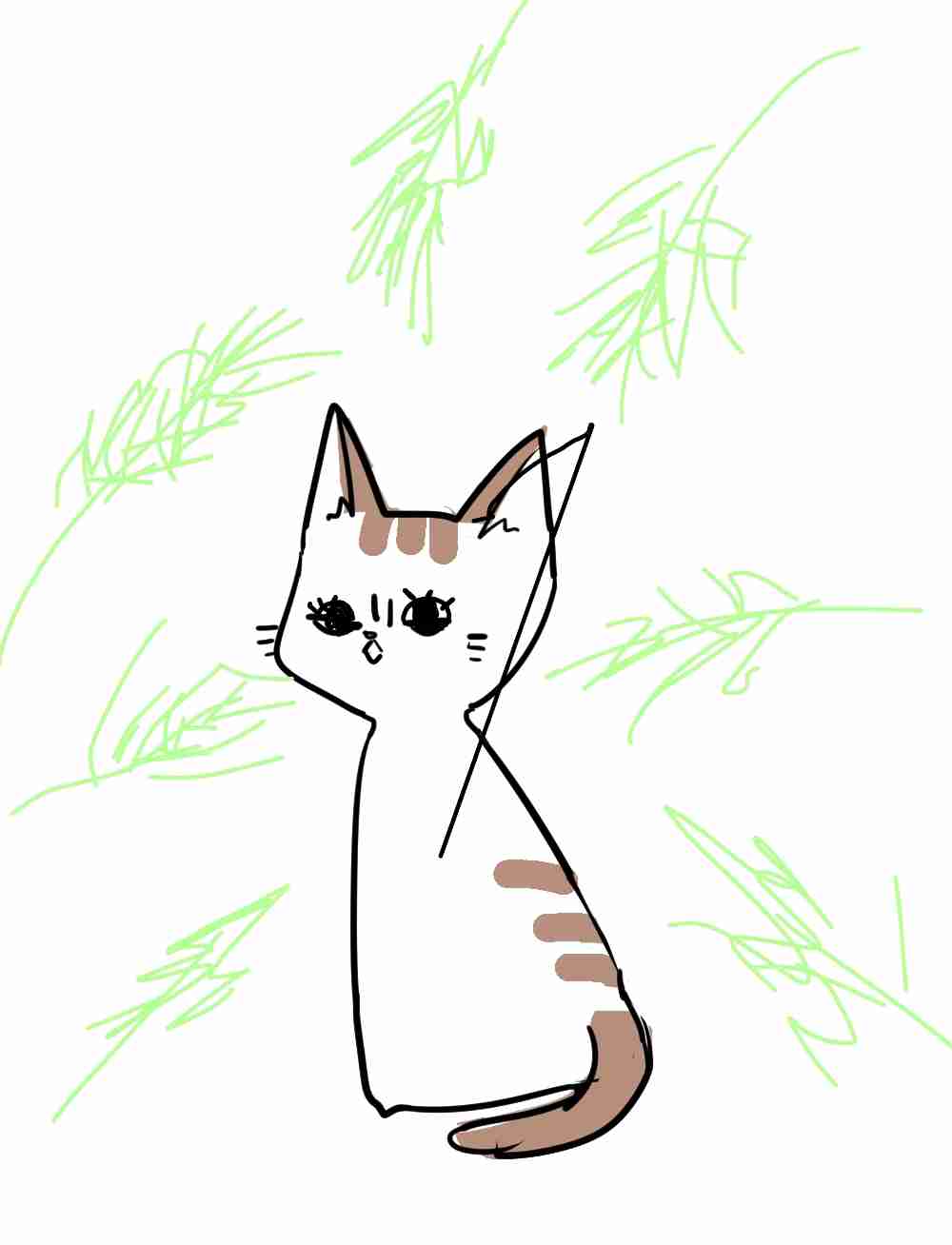 【お絵描き・コラ】仔猫を拾ったのですが懐いてくれません。助けてください【ネタトピ】