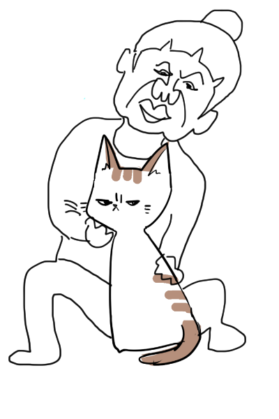 【お絵描き・コラ】仔猫を拾ったのですが懐いてくれません。助けてください【ネタトピ】