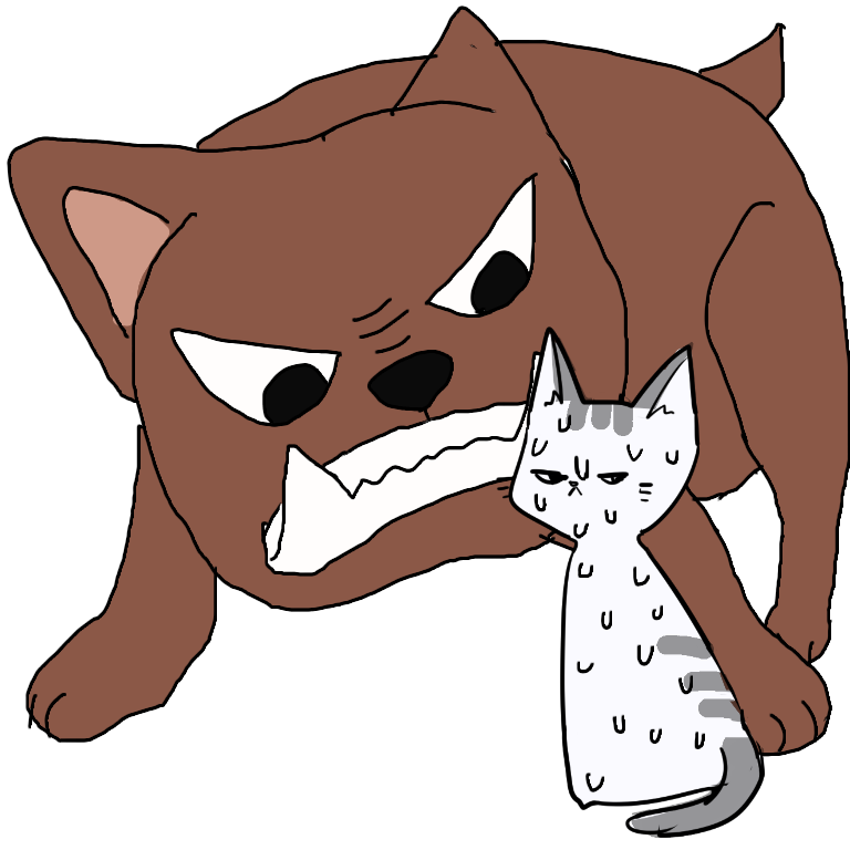 【お絵描き・コラ】仔猫を拾ったのですが懐いてくれません。助けてください【ネタトピ】