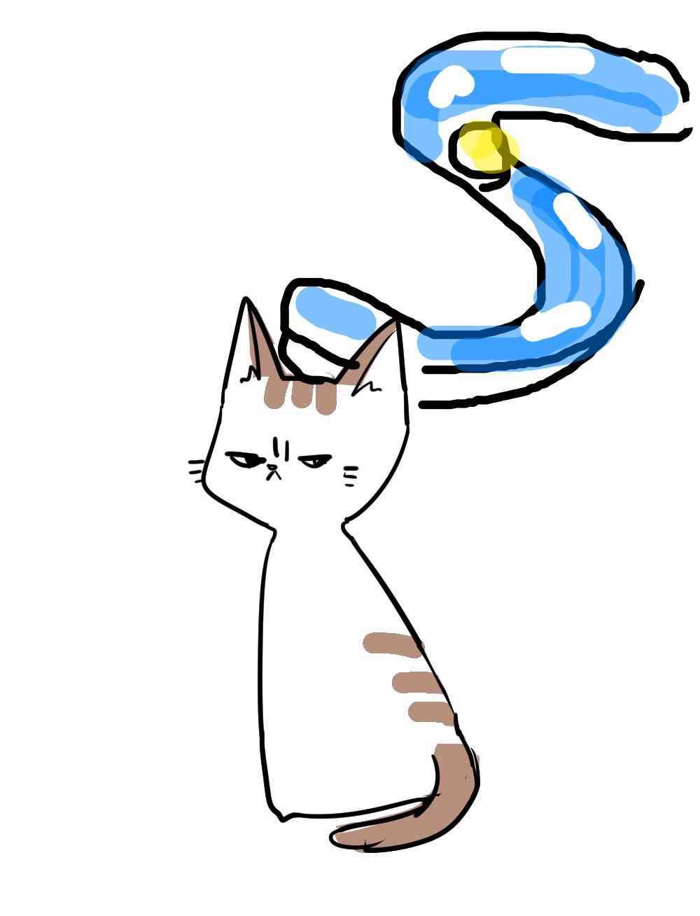 【お絵描き・コラ】仔猫を拾ったのですが懐いてくれません。助けてください【ネタトピ】