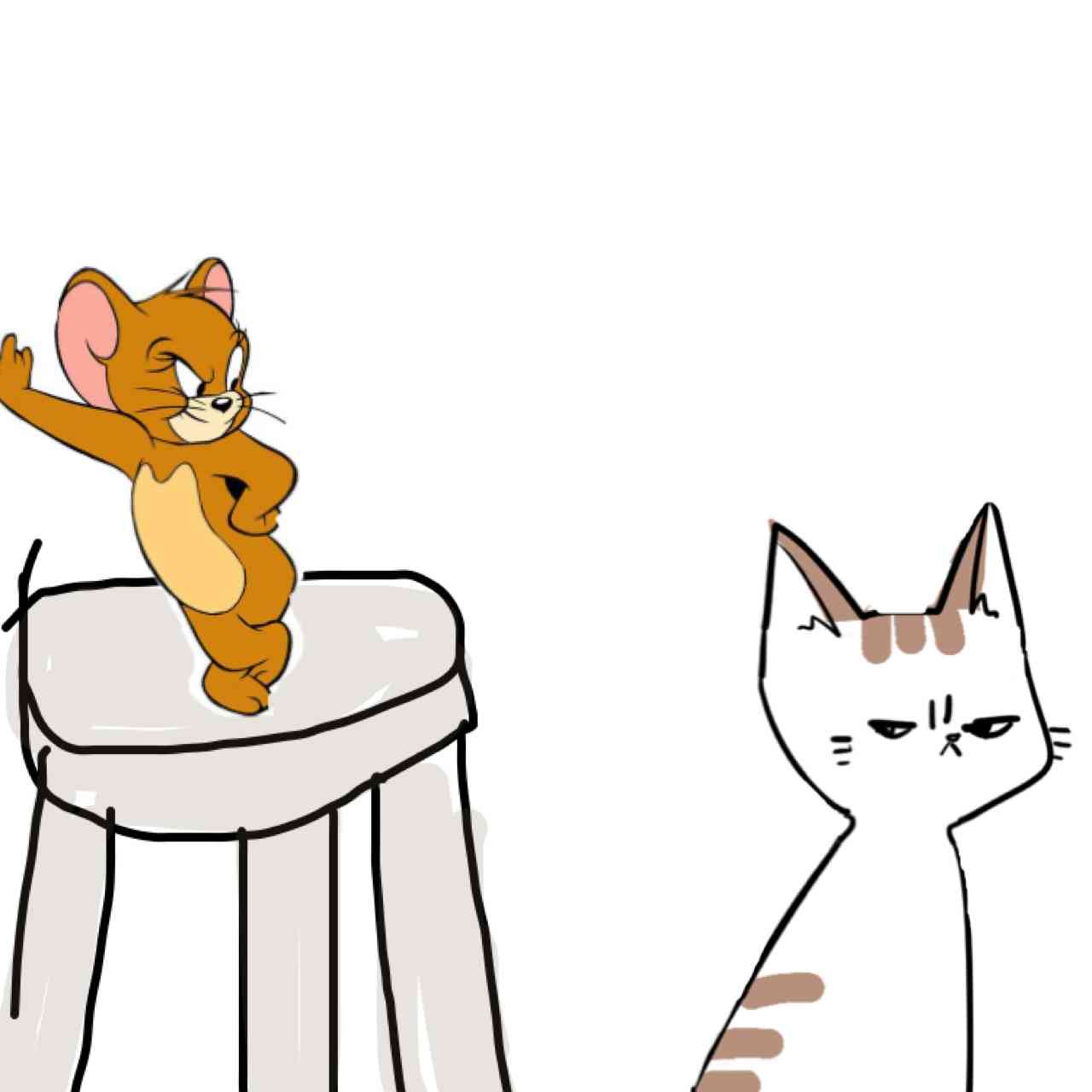 【お絵描き・コラ】仔猫を拾ったのですが懐いてくれません。助けてください【ネタトピ】