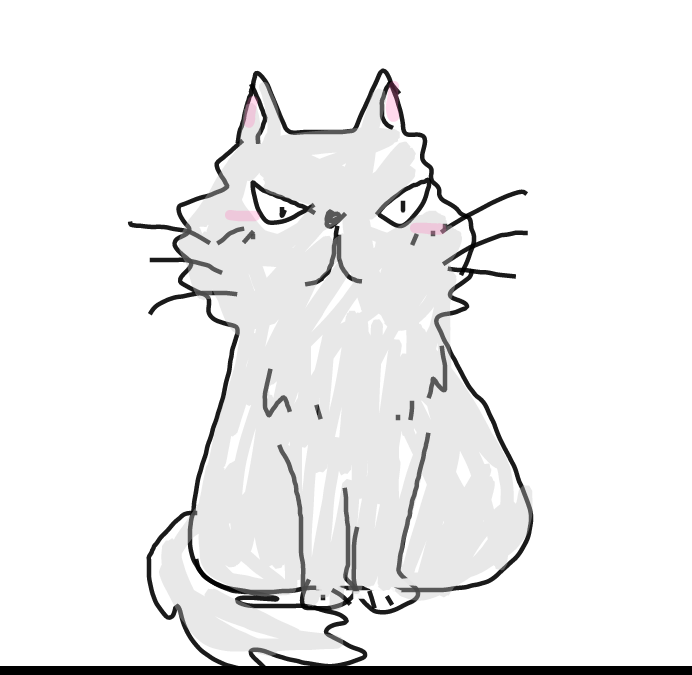 【お絵描き・コラ】仔猫を拾ったのですが懐いてくれません。助けてください【ネタトピ】