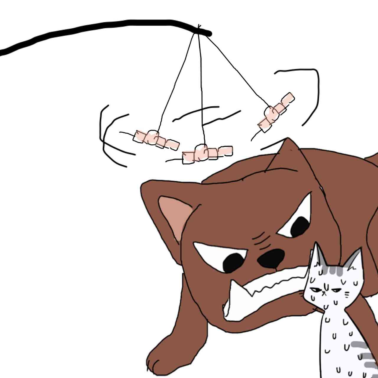【お絵描き・コラ】仔猫を拾ったのですが懐いてくれません。助けてください【ネタトピ】