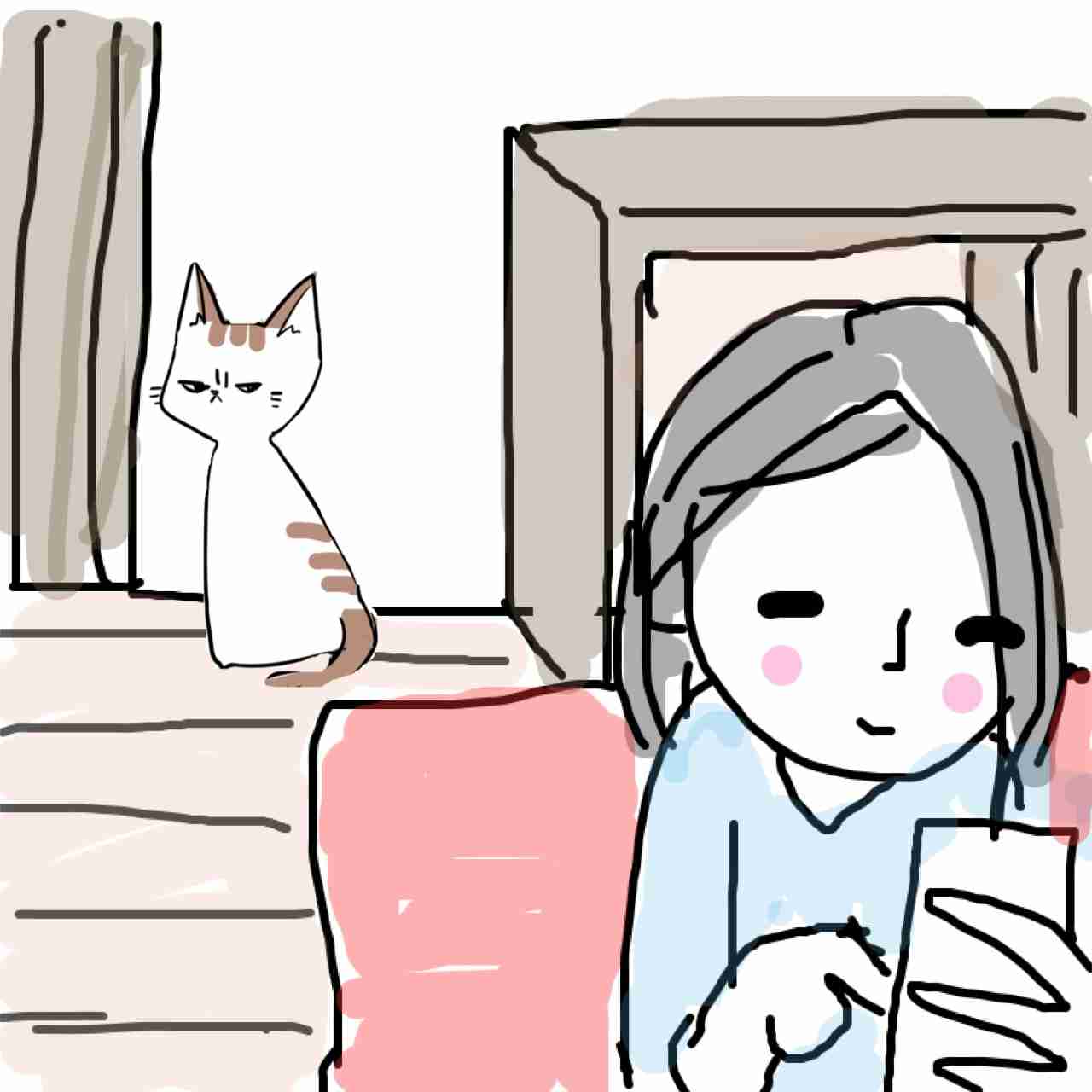 【お絵描き・コラ】仔猫を拾ったのですが懐いてくれません。助けてください【ネタトピ】
