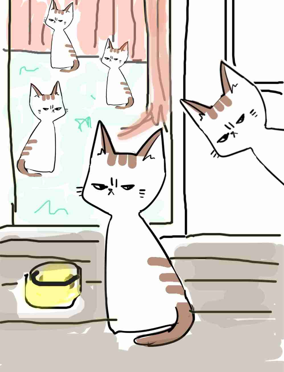 【お絵描き・コラ】仔猫を拾ったのですが懐いてくれません。助けてください【ネタトピ】