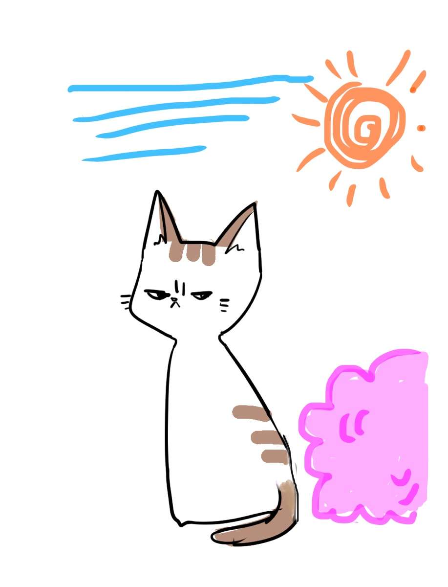【お絵描き・コラ】仔猫を拾ったのですが懐いてくれません。助けてください【ネタトピ】