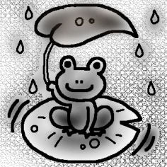 モノトーン画像を貼るトピ