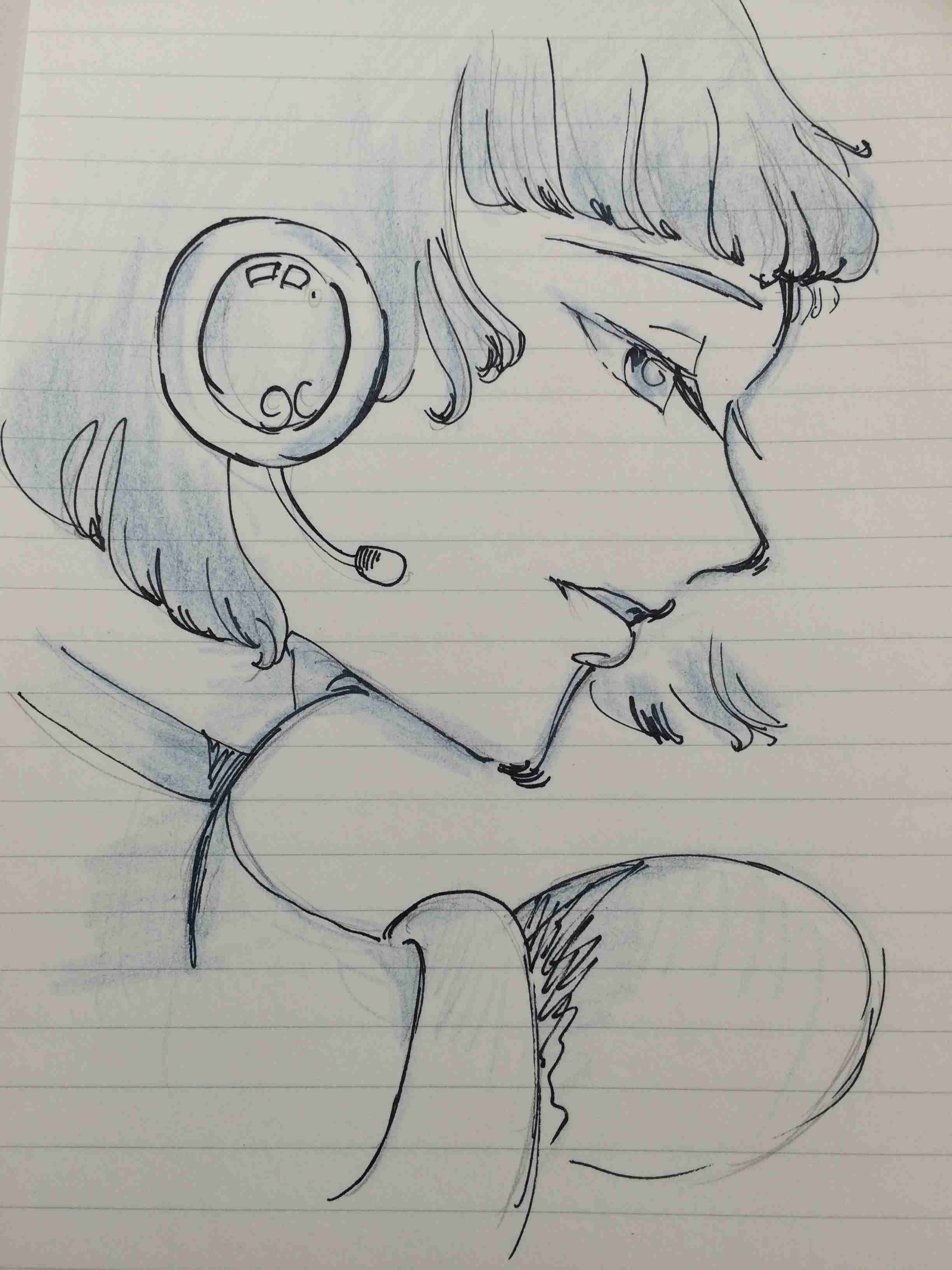 アナログでお絵描きするトピ