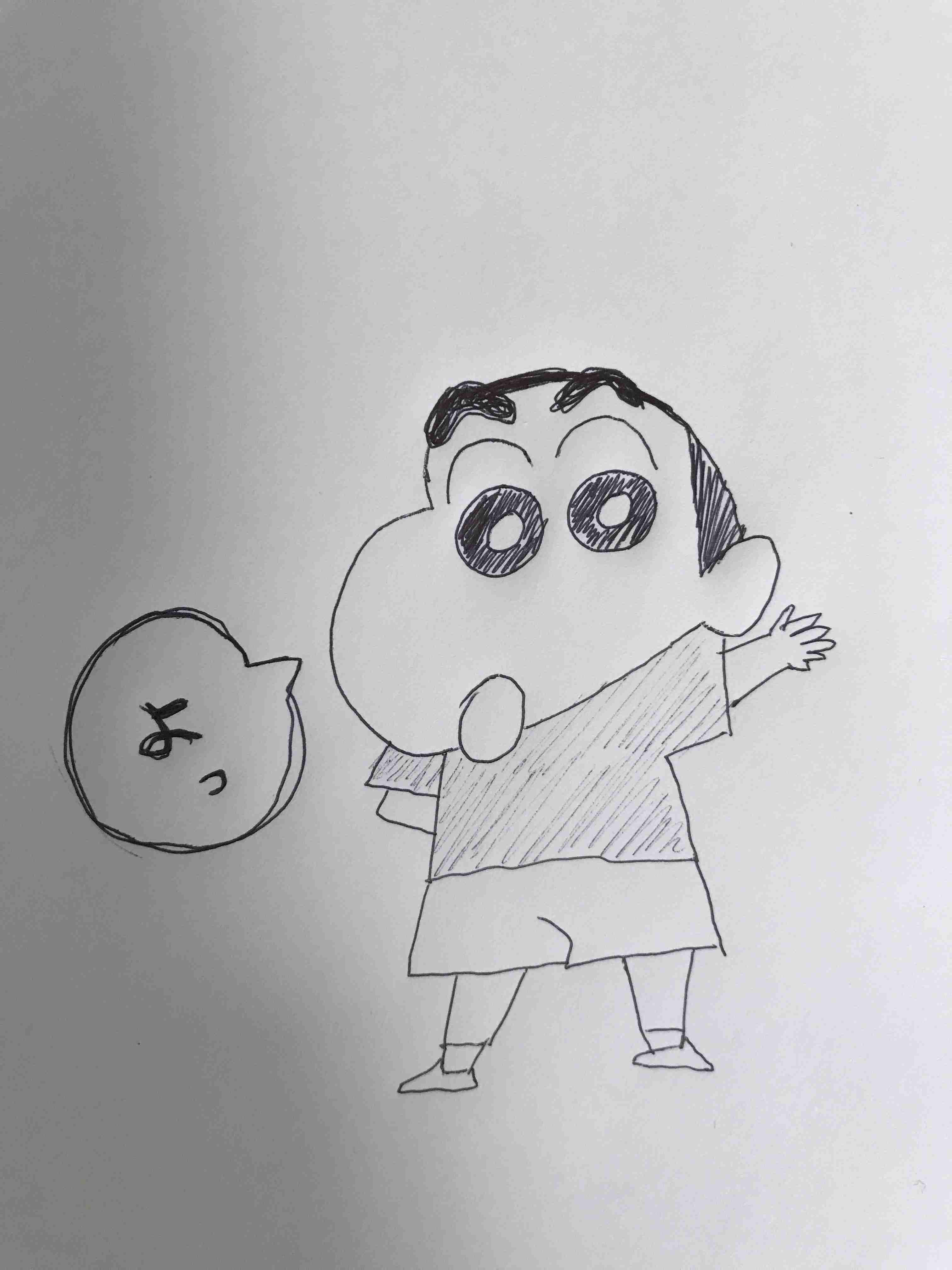 アナログでお絵描きするトピ