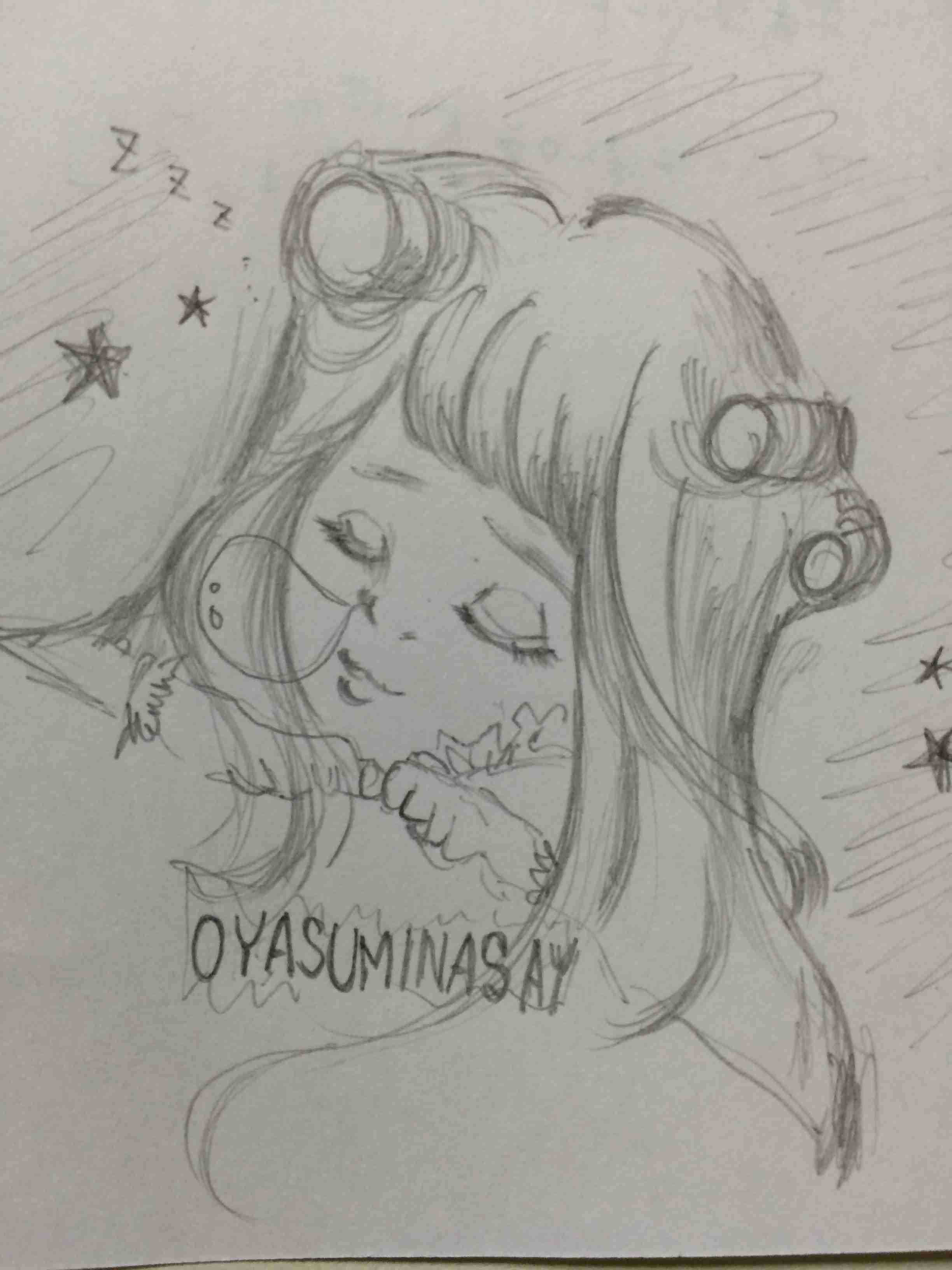 アナログでお絵描きするトピ