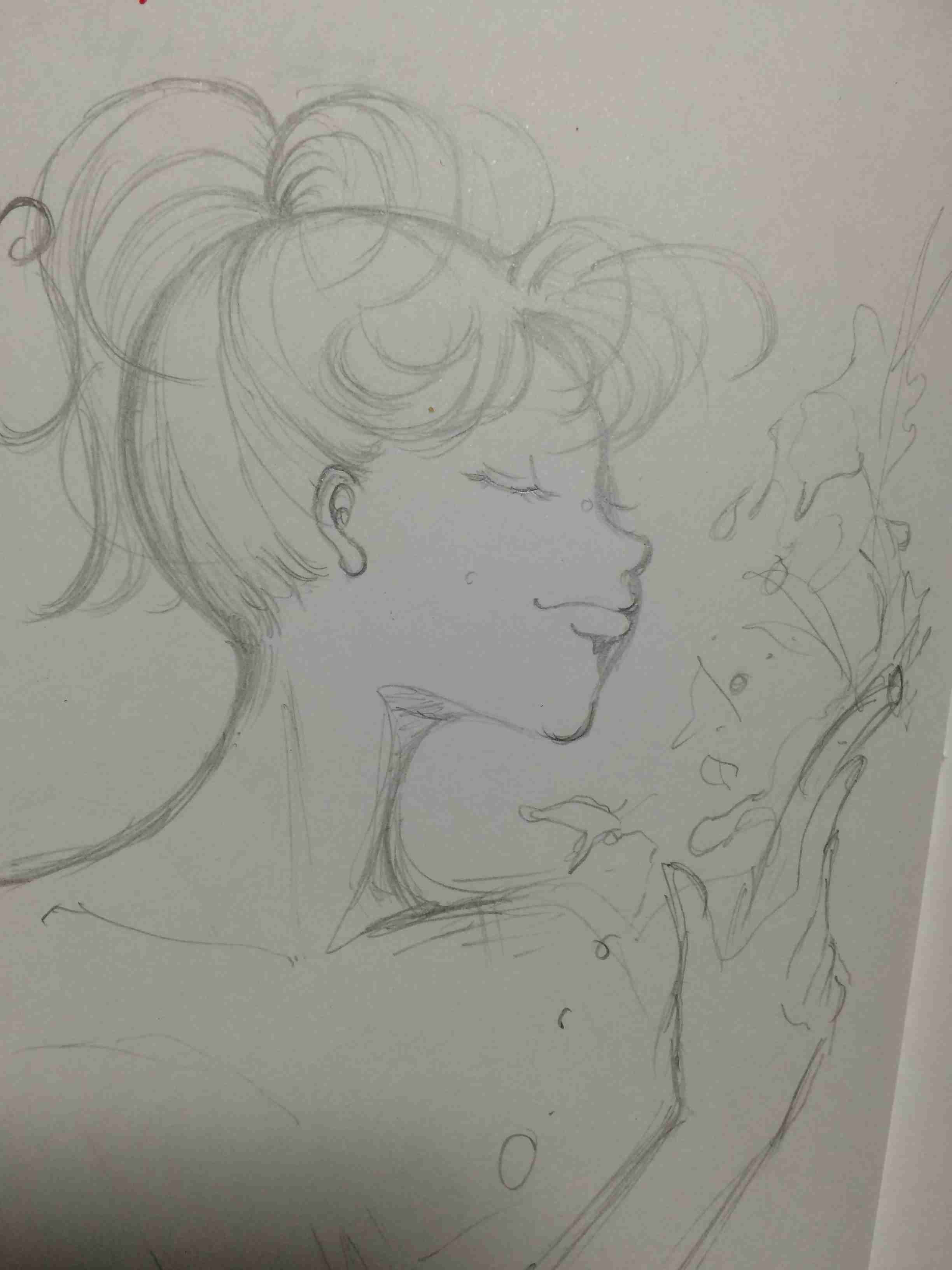 アナログでお絵描きするトピ