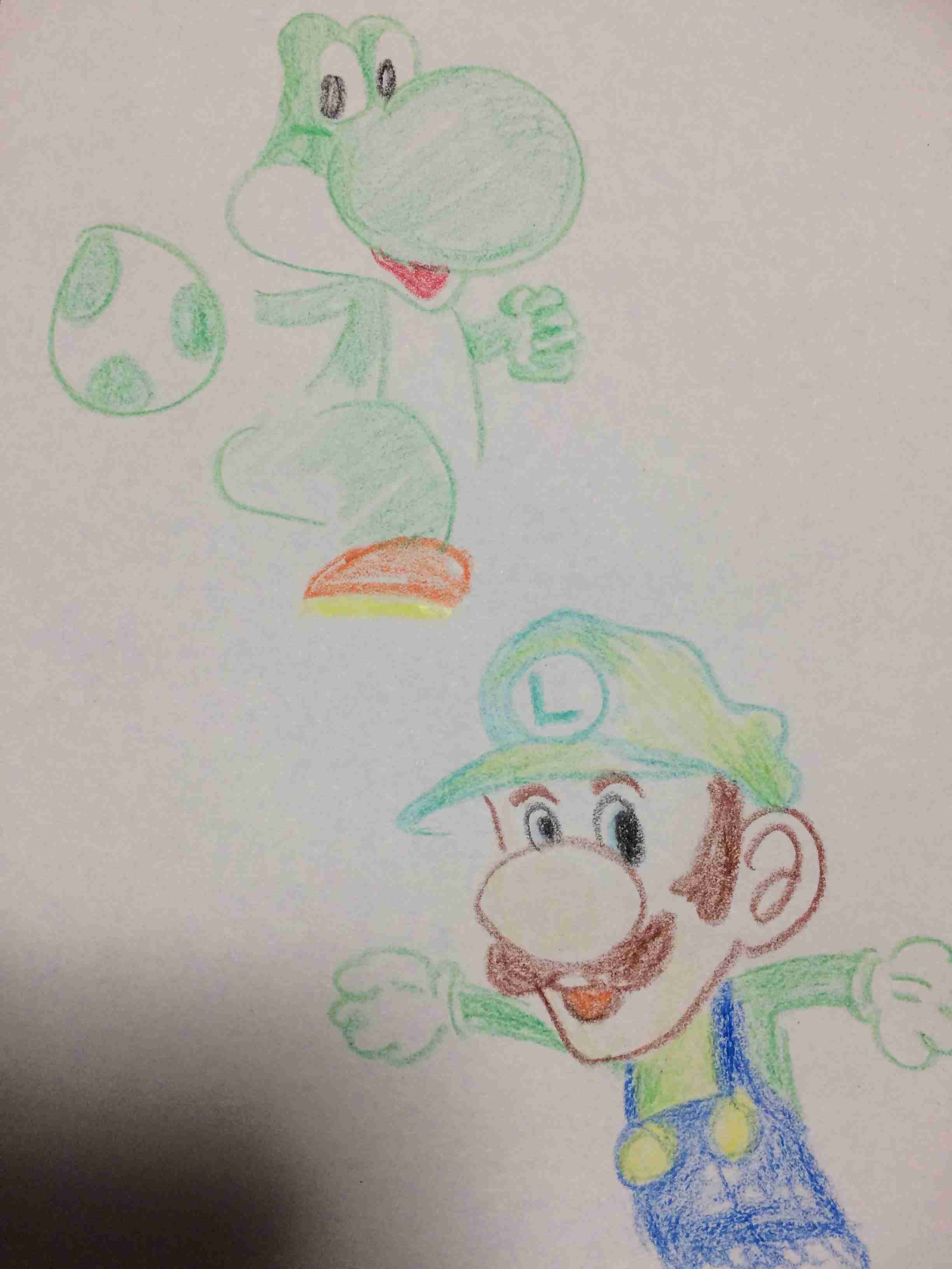 アナログでお絵描きするトピ