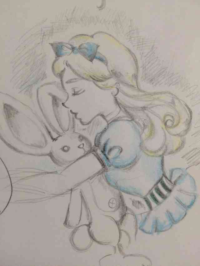 アナログでお絵描きするトピ