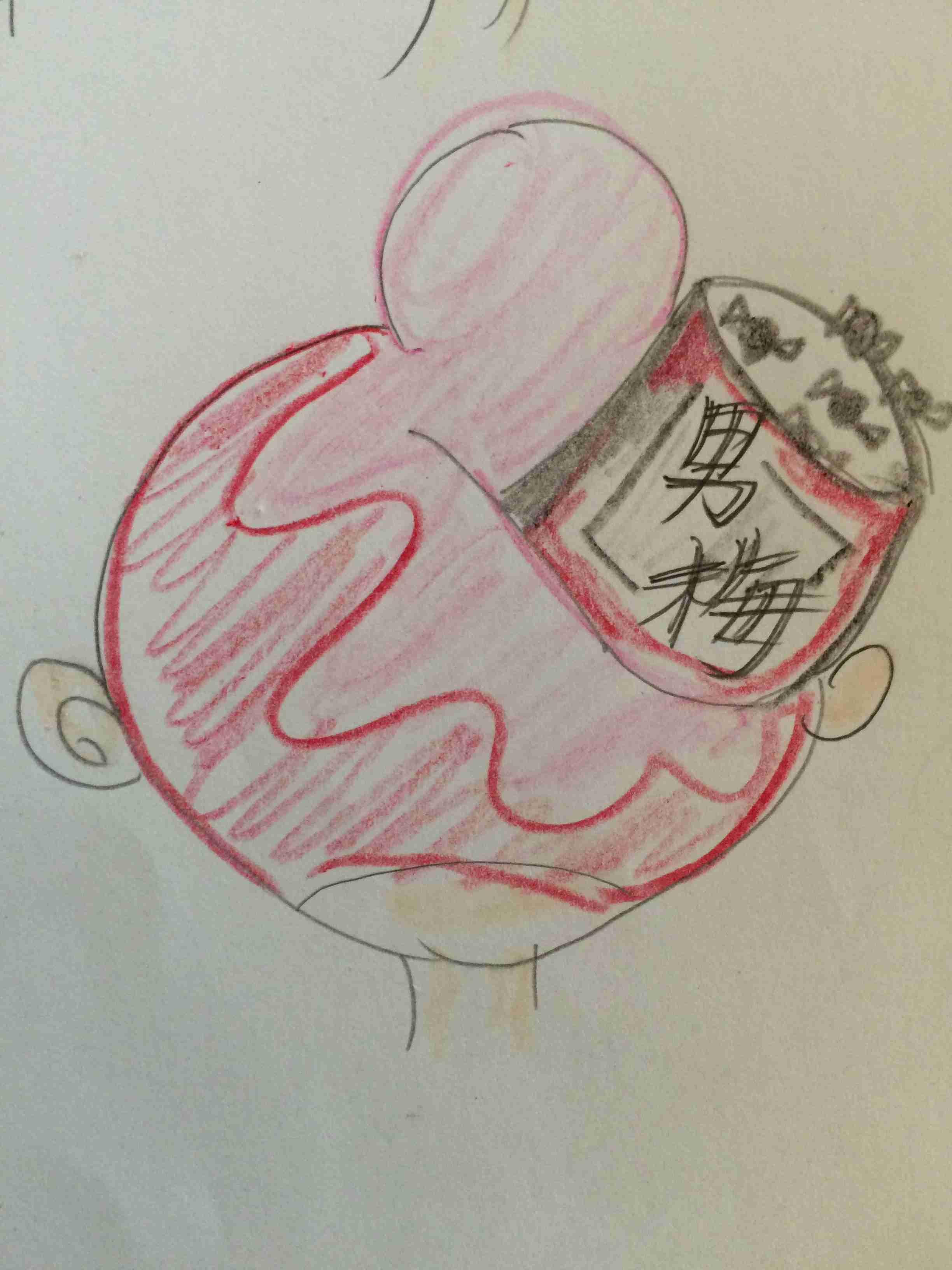 アナログでお絵描きするトピ