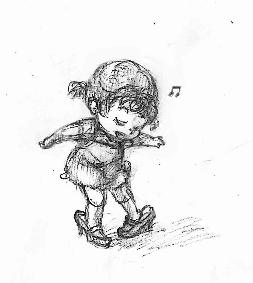 アナログでお絵描きするトピ