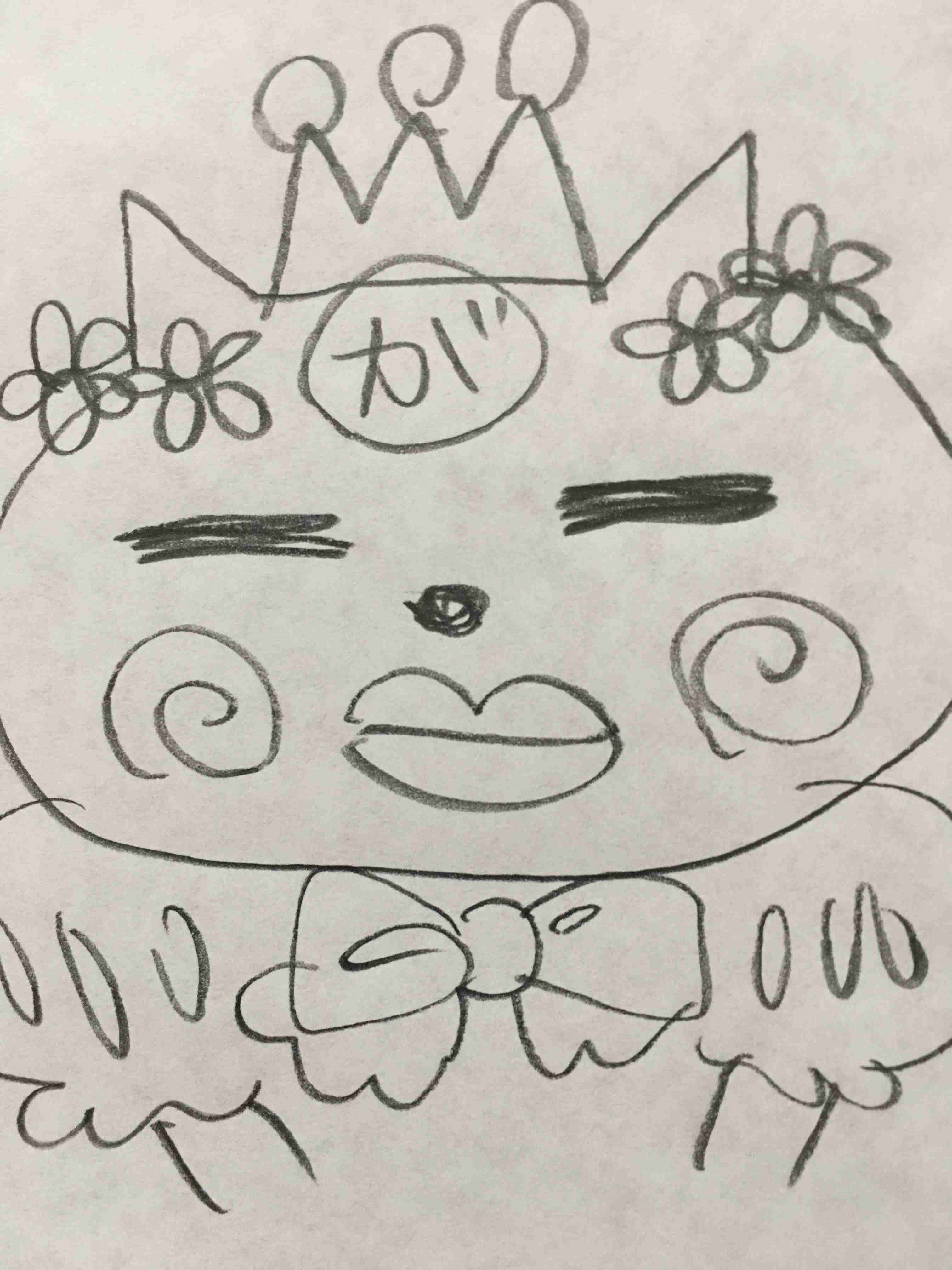 アナログでお絵描きするトピ