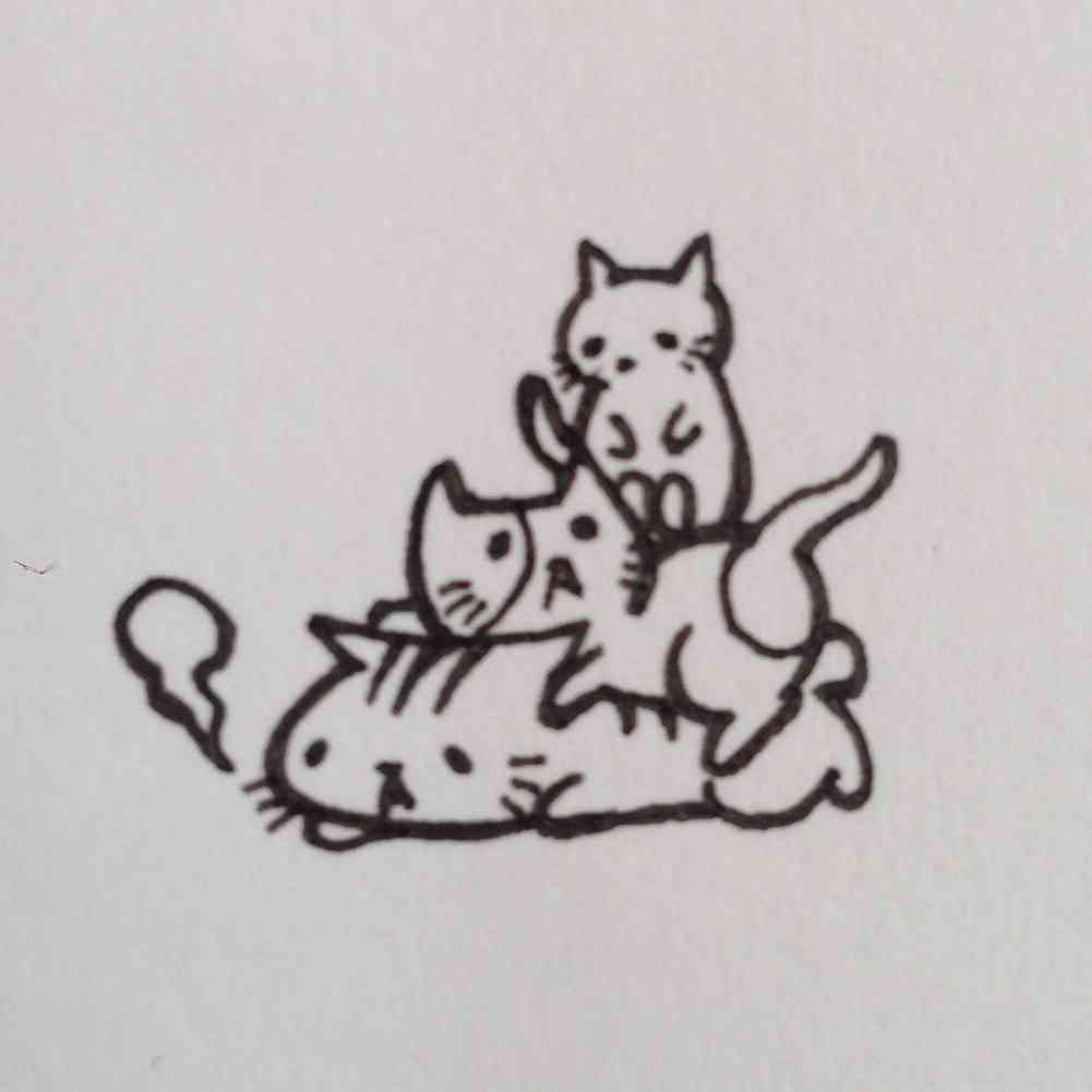 アナログでお絵描きするトピ