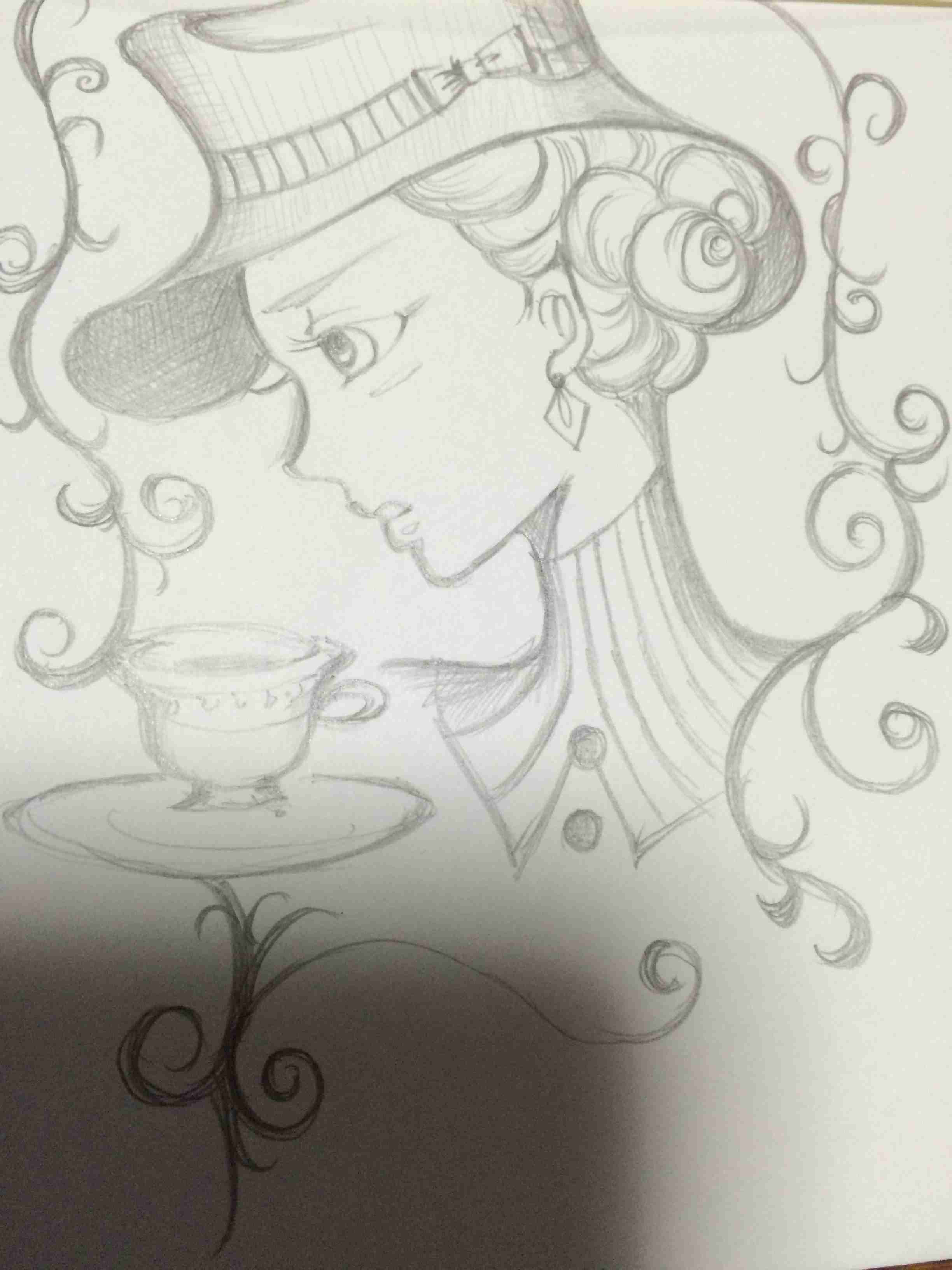 アナログでお絵描きするトピ
