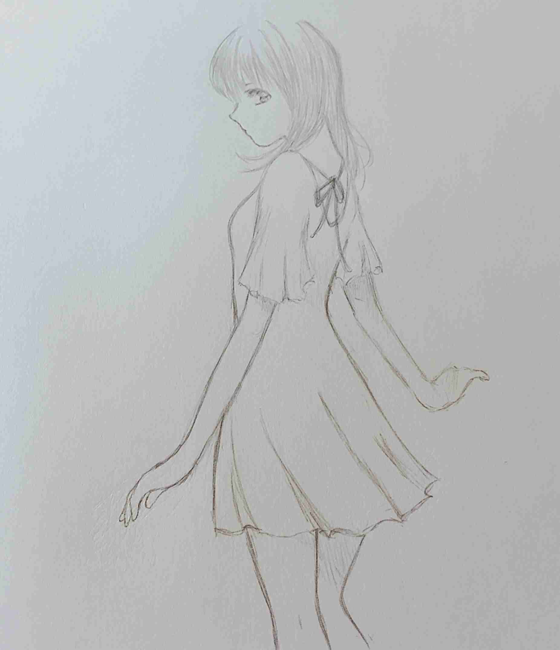 アナログでお絵描きするトピ